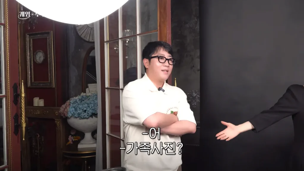 임요환 가족과 가족사진 함께 찍게된 홍진호