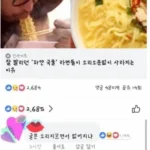 하얀국물 라면이 소리소문없이 사라진 이유