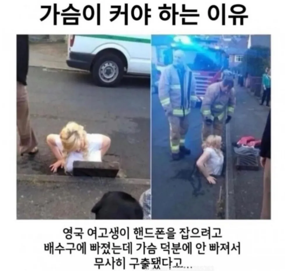 가슴이 커야 하는 이유