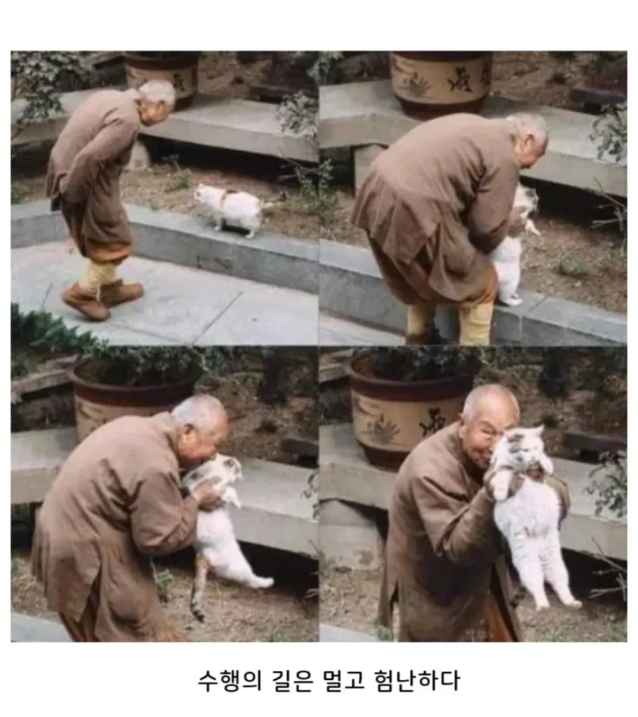 스님도 참기 힘든, 모든 욕망을 끊어낸 경지