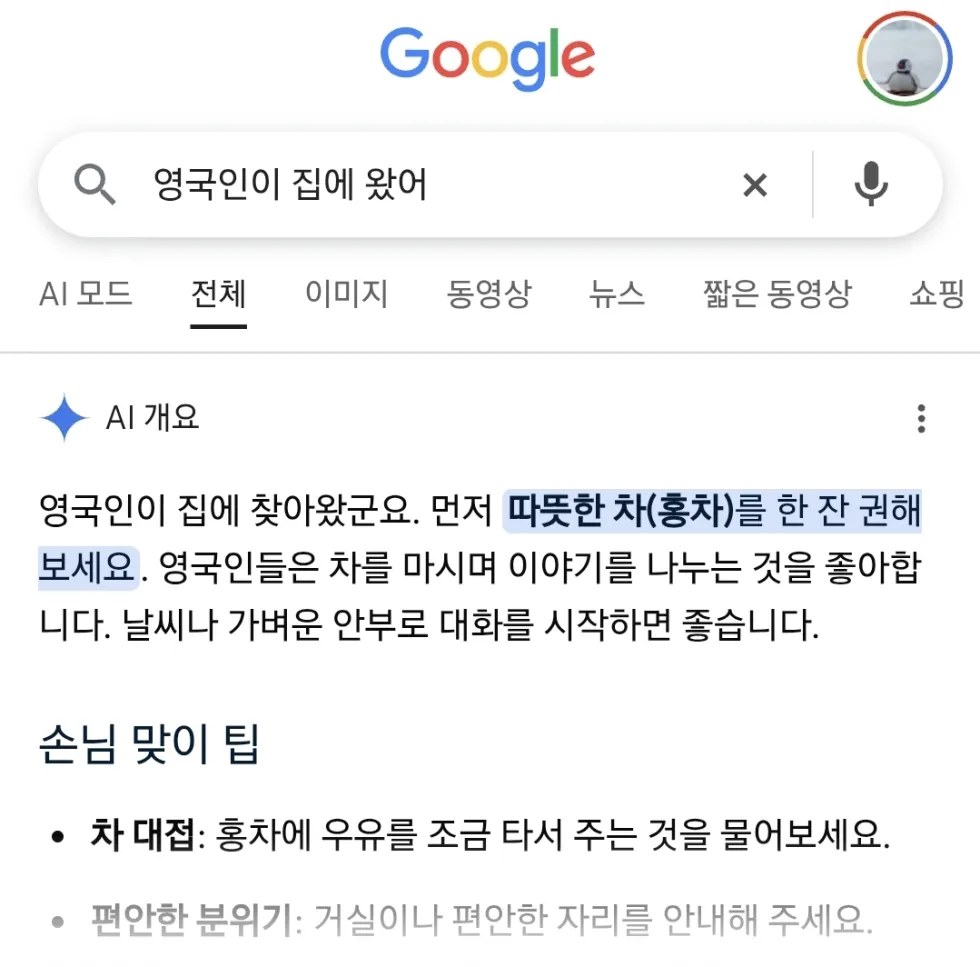 구글 인공지능의 인종 편향성