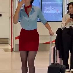 공항, 낯선 이와의 만남