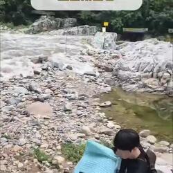 계곡물, 정말 순식간에 수위가 높아지는군요