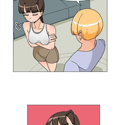 여친에게 알몸산책을 강요하는 만화