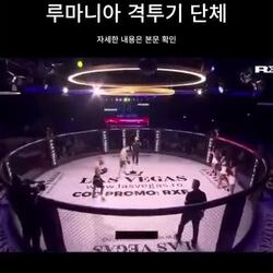 루마니아 남자 2명 대 여자 3명 MMA 경기