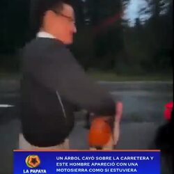 남자가 언젠간 쓸일이 있다며 차에 싣고 다니던 전기톱의 용도