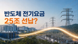 한전, 삼성전자·SK하이닉스에 5년간 25조 전기료 선납 제안…전력망 투자 재원 확보 목적