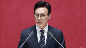 김민석 "미국 중심 시대 끝나, 한국 자주 역량 강화…북한 '두 국가론' 현실 직시해야"