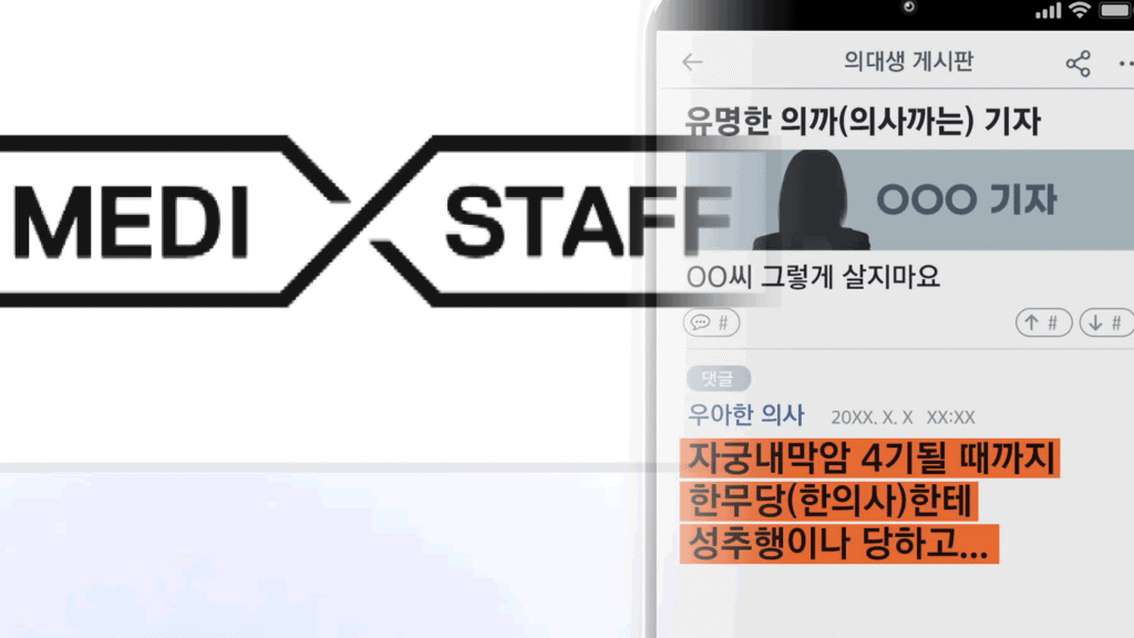 의사 커뮤니티, 신상 공개 및 성적 모욕 게시글에 대한 경찰 수사 착수