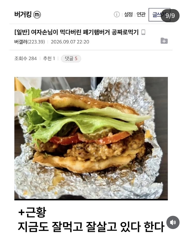 한강에서 무료 식사 해결하는 디시인