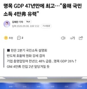 미쳤다는 한국 GDP 근황.jpg