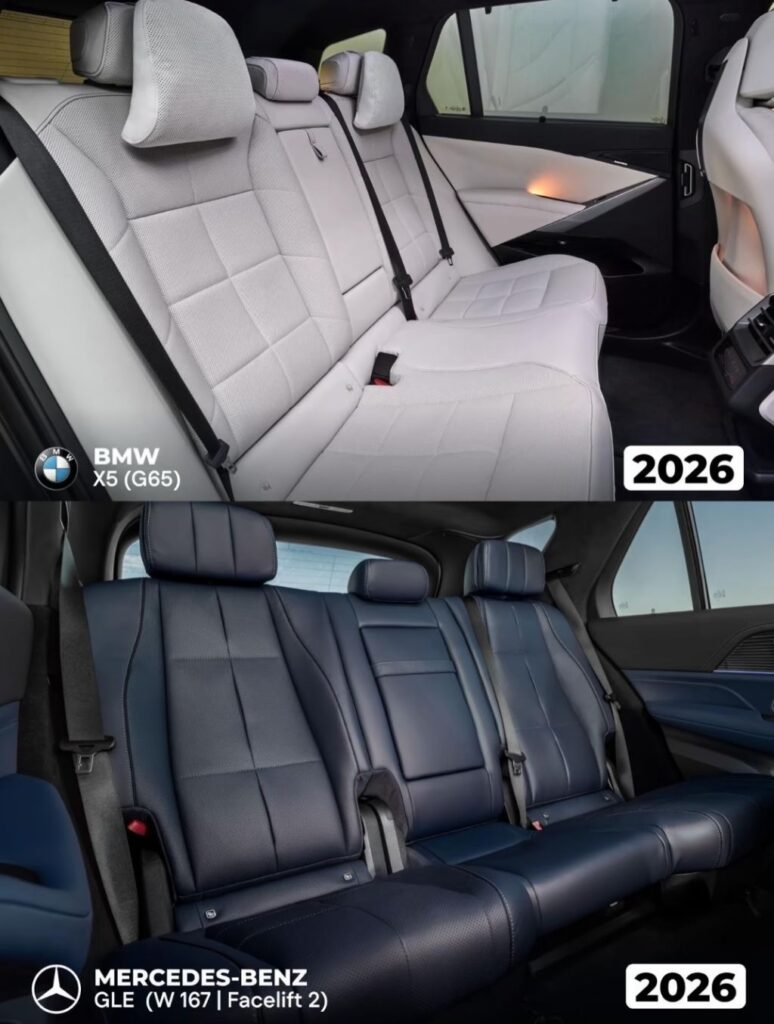 BMW X5와 벤츠 GLE 비교