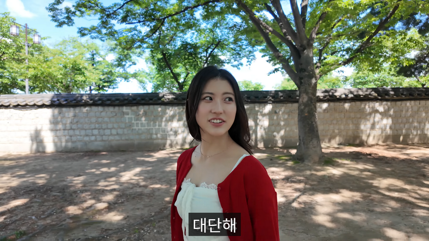 한복을 입고 싶었다는 일본여자..처음 가본 안동.jpg