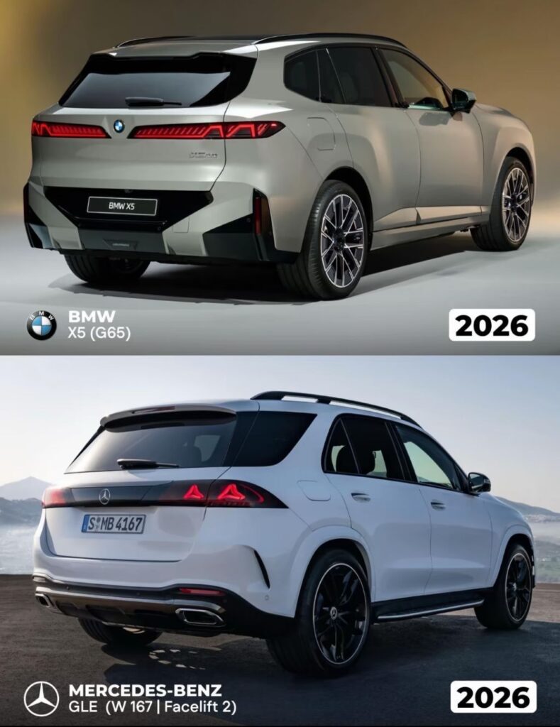 BMW X5와 벤츠 GLE 비교