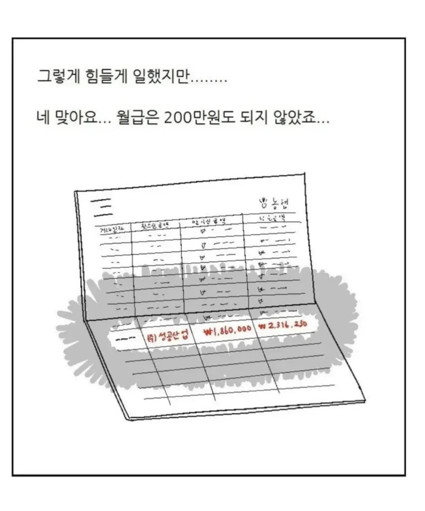 30대 남성, 소기업에 입사하다