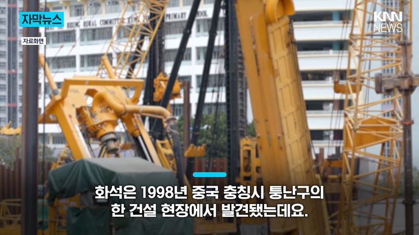 1억 년 전 초대형 공룡 뼈, 공사 현장에서 발견돼.