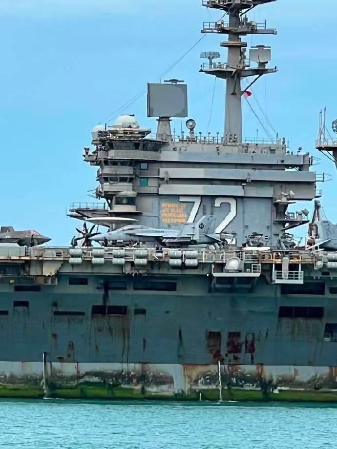 9개월 만에 한국 오는 USS 에이브러햄 링컨함, 현재 상태는