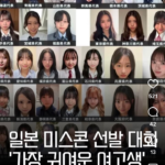 일본 가장 귀여운 여고생 선발대회 근황.jpg