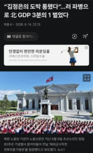 북한 경제 현황: 살판 났다는 소식