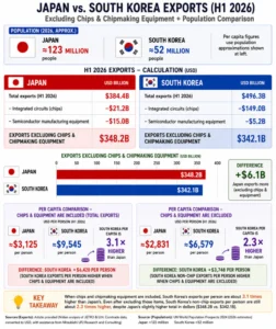 한국 수출액 근황, 반도체 제외 시 충격적이라는 결과.jpg