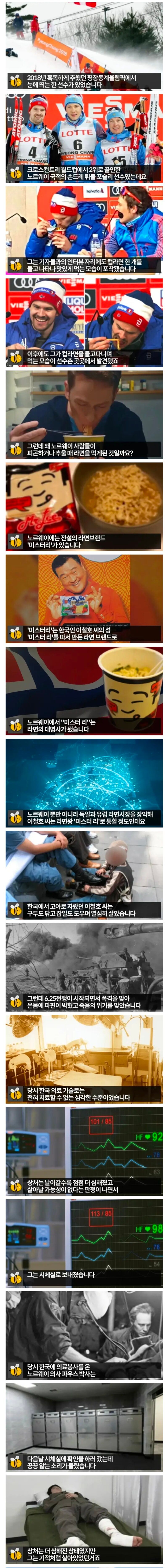 노르웨이, 라면을 즐겨 먹게 된 배경