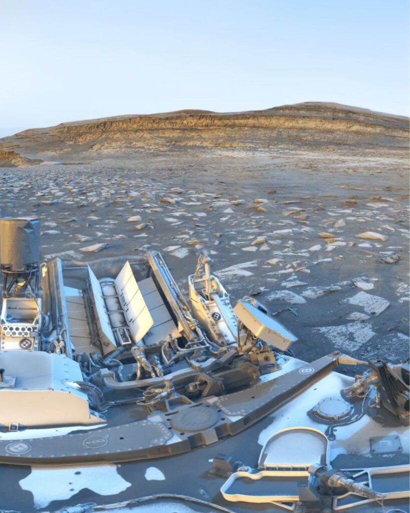 나사(NASA)가 공개한 화성 표면 사진