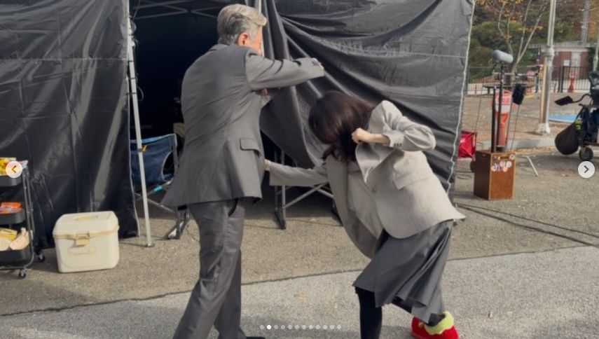최민식, 한소희와 영화 촬영하며 가까워진 듯