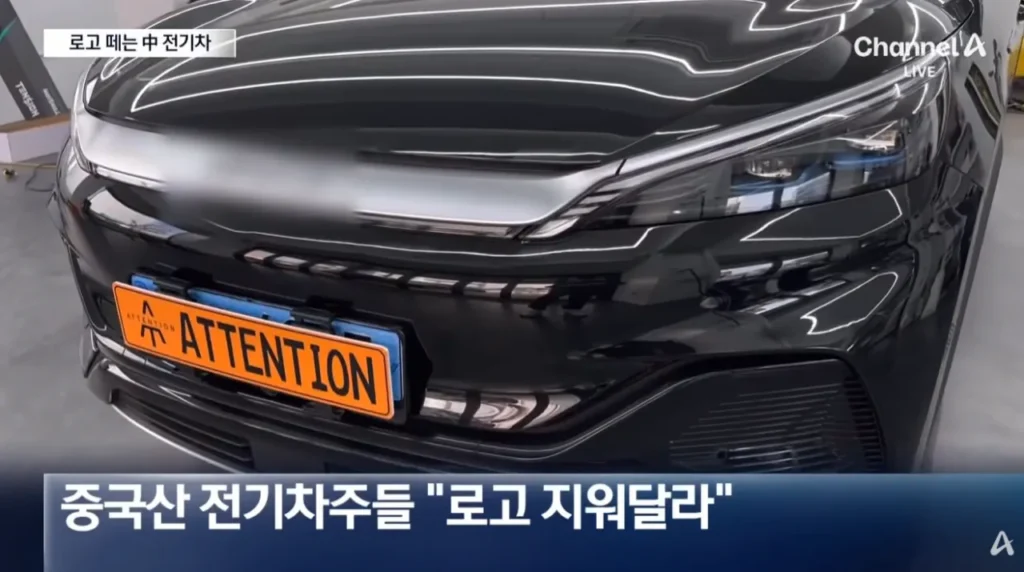 중국산 전기차 구매한 차주들이 하는것
