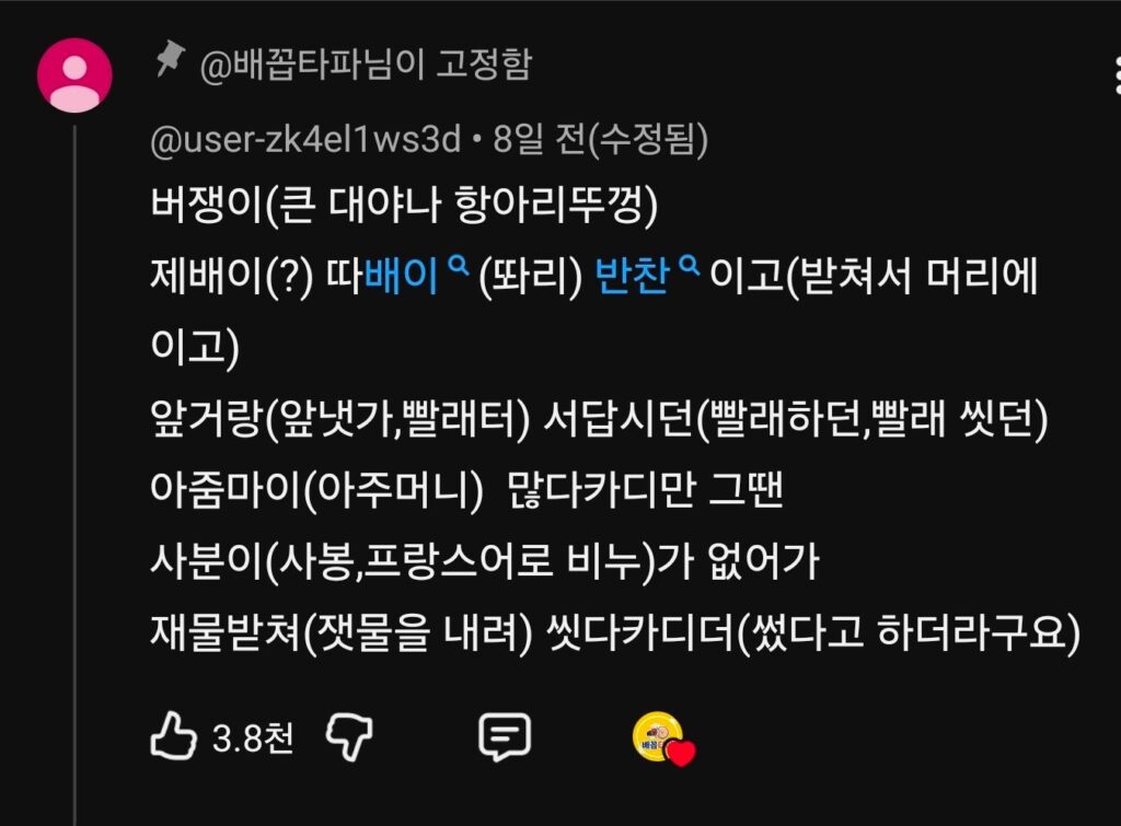 김신영, 경북 사투리 구사 능력 뽐내