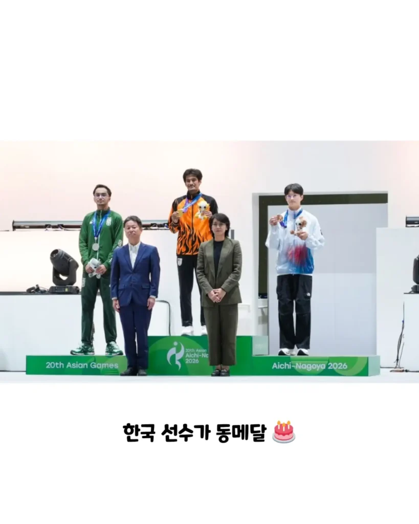 아시안게임 종목, 운전 실력으로 병역 혜택 가능성과 한국 선수 동메달 획득