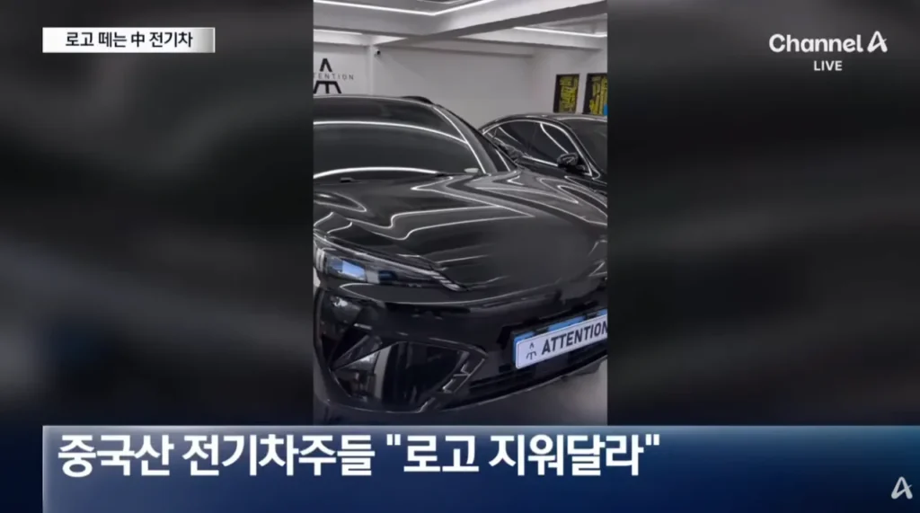 중국산 전기차 구매한 차주들이 하는것