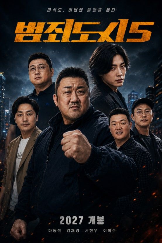 범죄도시5, 내년 개봉 예정
