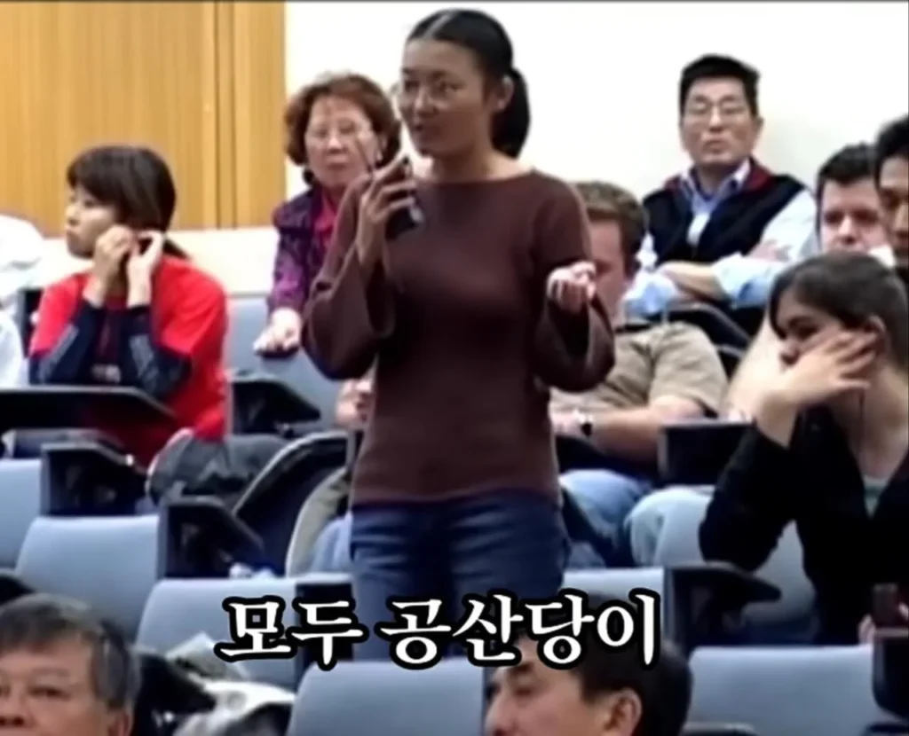 호주 강연서 공산당원에게 팩트 폭격한 중국인 교수