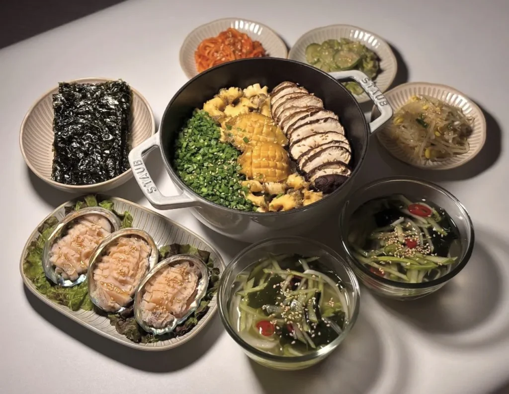 남편 위해 저녁 식사 준비하는 아내의 평상시 식단