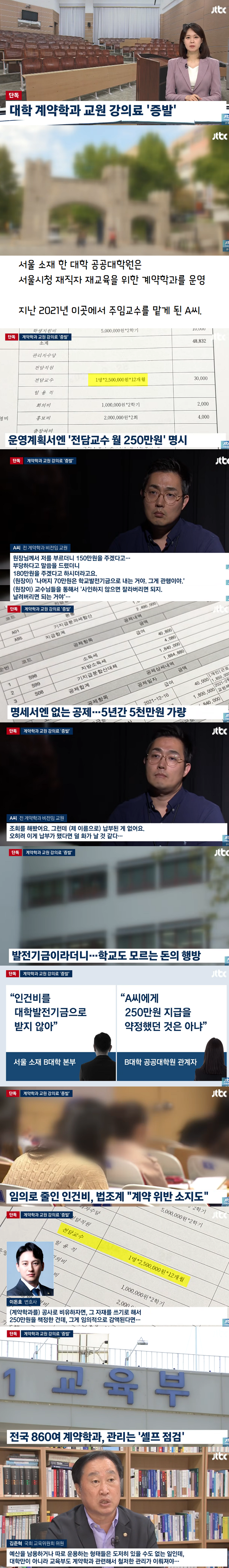 대학교 임금 체불 현황