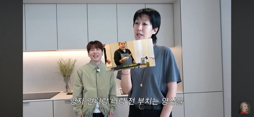 새벽 2시 홍진경 이영자, 남의 집 담벼락 밑에서 시끄럽게 떠들어.jpg