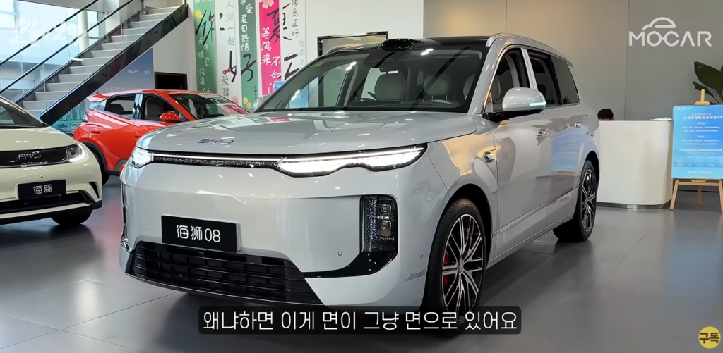 BYD 씨라이언8 제원, 기본 옵션