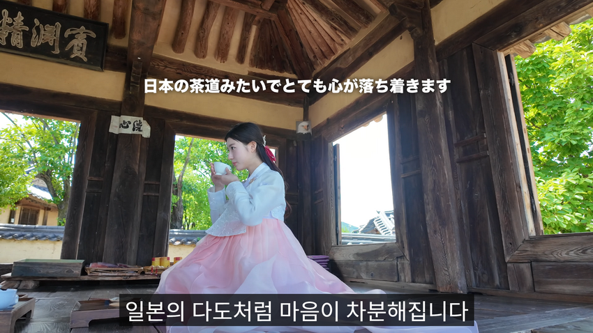 한복을 입고 싶었다는 일본여자..처음 가본 안동.jpg