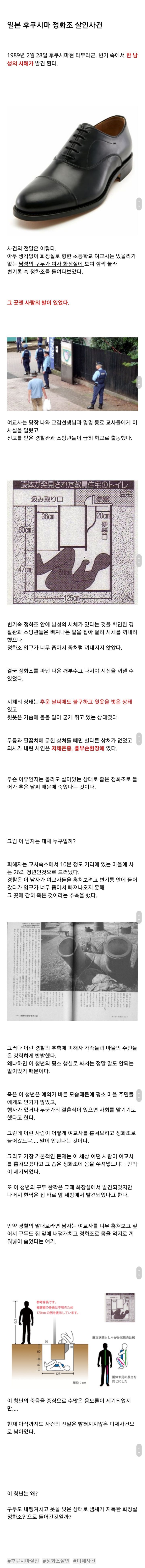 일본에서 유명한 의문사 사건