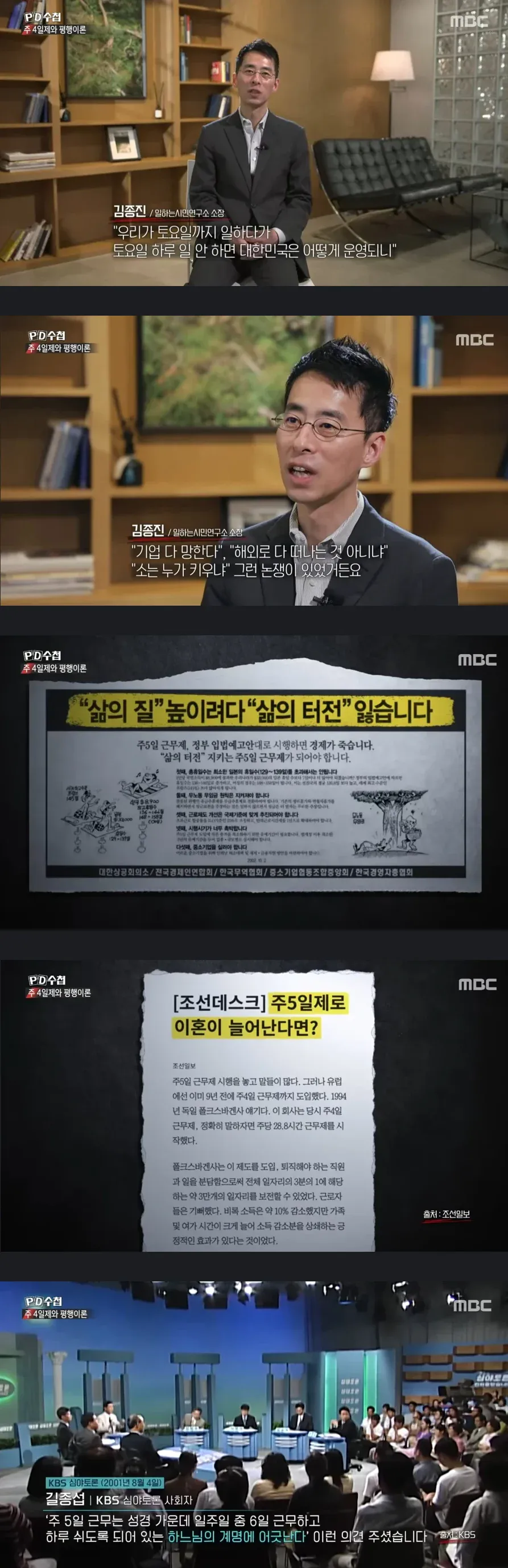 주 5일제 시행 당시의 사회 분위기