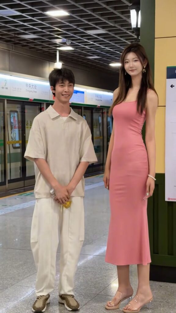 2미터 귀신녀, 중국에 나타나.