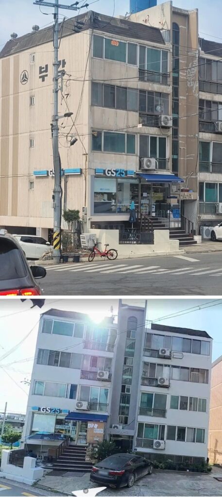 송죽동에 위치한 수원 편의점.