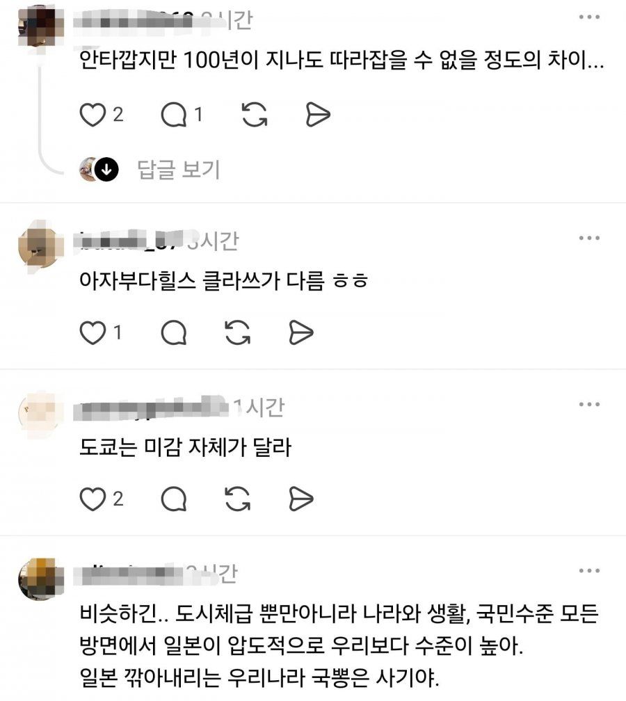 도쿄에 대한 과도한 애정을 보이는 사람들