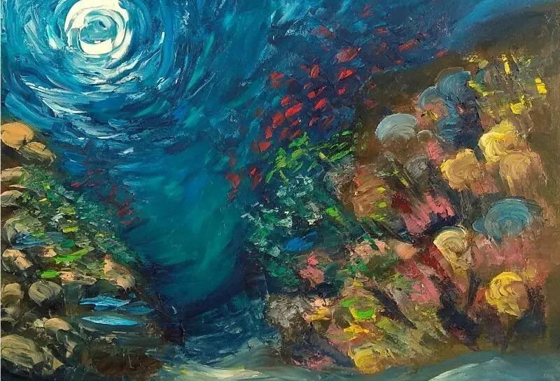 흔한 해저 그림.