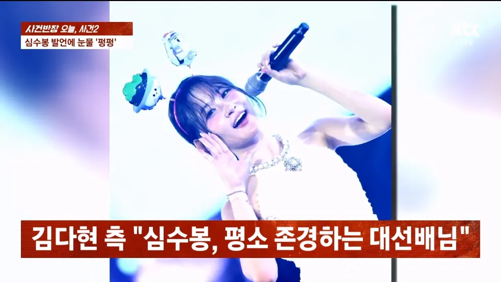 사건반장에서 취재한 심수봉, 김다현 관련 사건