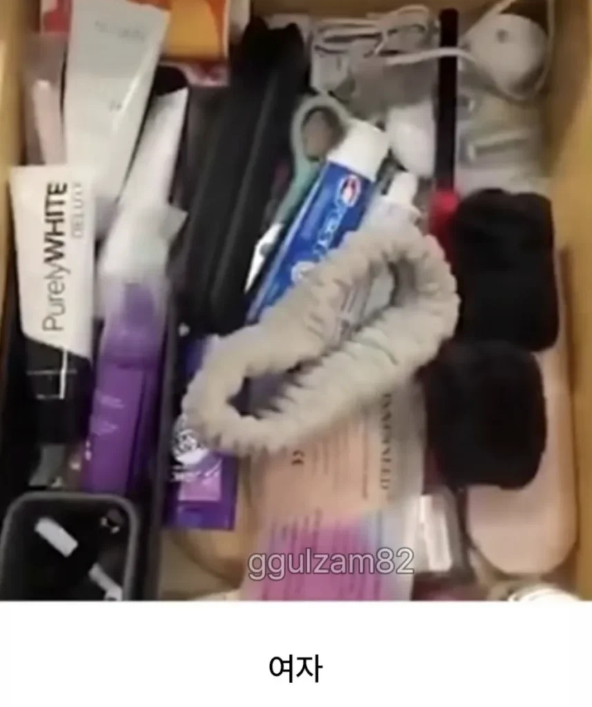 남자 서랍장 vs 여자 서랍장 차이점