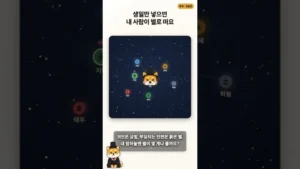 귀인 지도 (생일로 보는 내 귀인 궁합)
