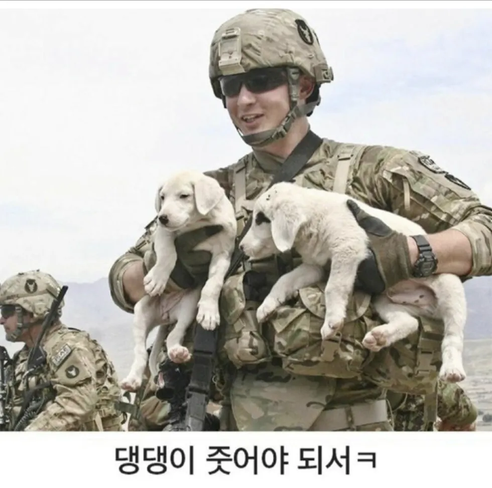 미군이 허리에 탄창주머니를 다는 이유