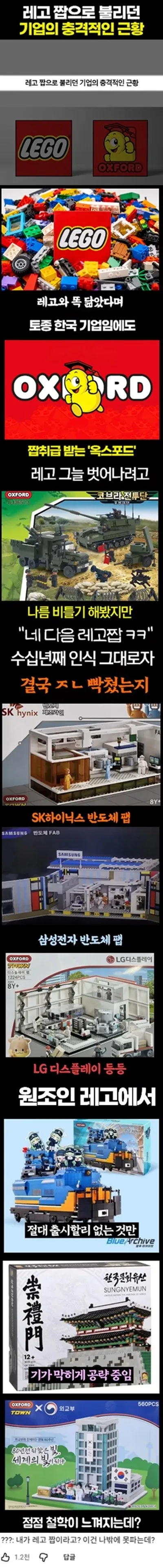 레고 짝퉁으로 불리던 회사의 놀라운 최근 소식