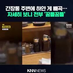 일본 음식점, 흰 가루의 정체는?